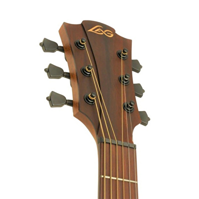 LAG TRAVEL-RCE Travel Red Cedar Elektro Akustik Gitar (GigBag Dahil)